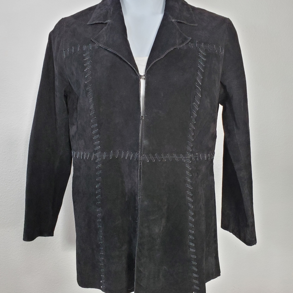 Vintage 100% Genuine Leather Lined Jacket